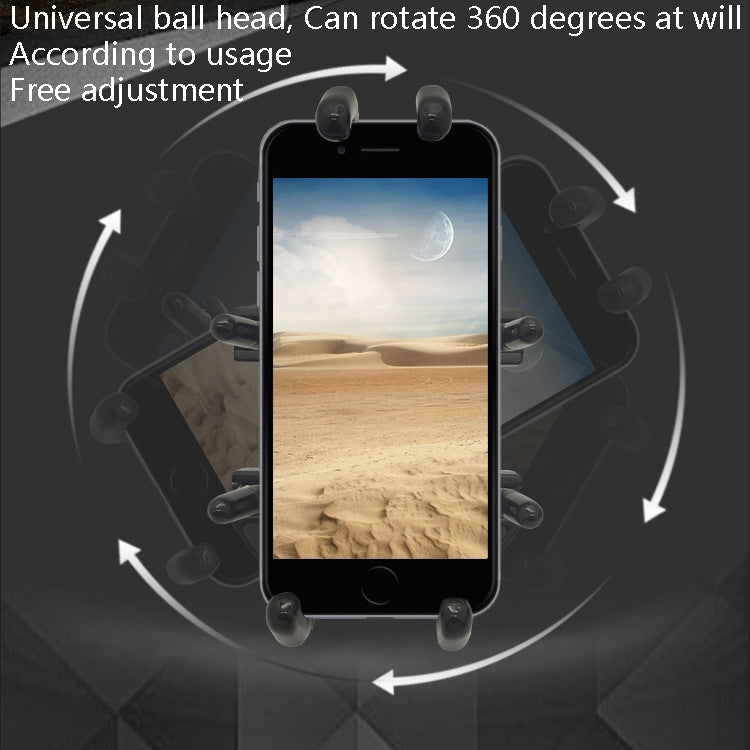 Staffa antifurto universale per telefono cellulare N-STAR NJN002 per moto, metallo, lega di alluminio, NJN002(T-shaped Ball Head Installation), NJN002(Inclined Ball Head Installation)