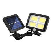 Lampada da parete solare con sensore di movimento 108/128 COB