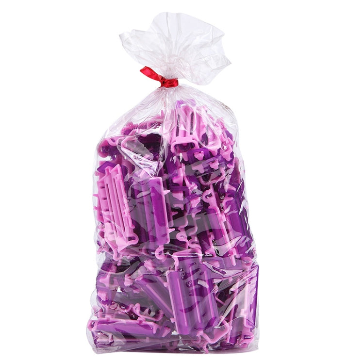 Barre soffici per radice capelli in plastica 45 pezzi
