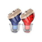 Collettore di suoni con amplificatore sonoro per apparecchi acustici per anziani, Red, Blue