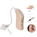 G28 Collettore di suoni con amplificatore sonoro per apparecchi acustici per anziani, Left Ear, Right Ear