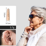 G28 Collettore di suoni con amplificatore sonoro per apparecchi acustici per anziani, Left Ear, Right Ear