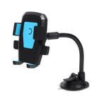 Supporto per telefono con blocco automatico del parabrezza dell'auto, Red, Yellow, Blue, Black