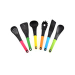 Set di cucchiai da cucina antiaderenti da cucina in nylon da cucina 6 in 1, Shovel Spoon Set