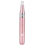 Strumento di bellezza per la rimozione delle lentiggini con microaghi importato nano elettrico microcristallino, Rlectric Microneedle (Pink), Display Microneedle (Pink)