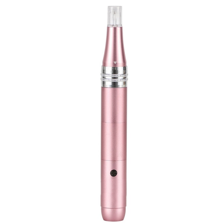 Strumento di bellezza per la rimozione delle lentiggini con microaghi importato nano elettrico microcristallino, Rlectric Microneedle (Pink), Display Microneedle (Pink)