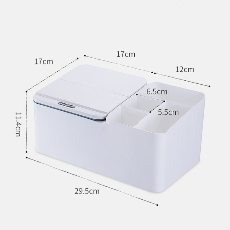 EXPED SMART Scatola portaoggetti elettrica da tavolo a induzione intelligente, Battery Version (White), Battery Version (Gray), USB Charging (White), USB Charging (Gray)