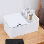 EXPED SMART Scatola portaoggetti elettrica da tavolo a induzione intelligente, Battery Version (White), Battery Version (Gray), USB Charging (White), USB Charging (Gray)