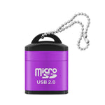 10 PCS 480Mbps Mini Micro SD Card Lettore di schede di memoria TF ad alta velocità per telefono cellulare Lettore di schede per altoparlanti per auto