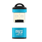 10 PCS 480Mbps Mini Micro SD Card Lettore di schede di memoria TF ad alta velocità per telefono cellulare Lettore di schede per altoparlanti per auto