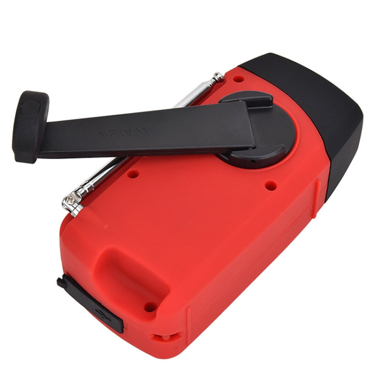 Radio multifunzione HRD-902 con torcia LED e manovella
