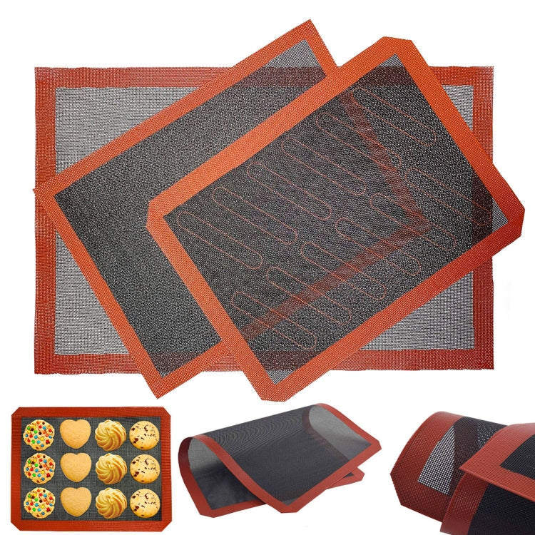 Tappetino da forno cavo antiaderente ad alta temperatura Tappetino da forno in fibra di vetro traspirante, 40x30cm Straight Angle, 12 Lap 40x30cm Cut Angle, 18 Lap 40x30cm Straight Angle, 57x37cm Straight Angle