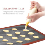 Tappetino da forno cavo antiaderente ad alta temperatura Tappetino da forno in fibra di vetro traspirante, 40x30cm Straight Angle, 12 Lap 40x30cm Cut Angle, 18 Lap 40x30cm Straight Angle, 57x37cm Straight Angle