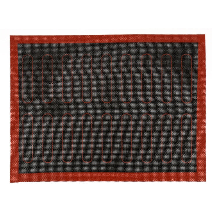 Tappetino da forno cavo antiaderente ad alta temperatura Tappetino da forno in fibra di vetro traspirante, 40x30cm Straight Angle, 12 Lap 40x30cm Cut Angle, 18 Lap 40x30cm Straight Angle, 57x37cm Straight Angle