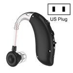 GM-105 Amplificatore del suono per apparecchi acustici per anziani Collettore di suoni con riduzione del rumore intelligente, US Plug(Black), EU Plug(Black)