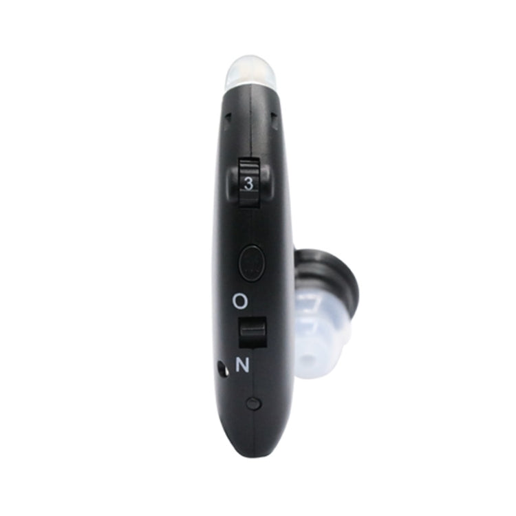 GM-105 Amplificatore del suono per apparecchi acustici per anziani Collettore di suoni con riduzione del rumore intelligente, US Plug(Black), EU Plug(Black)