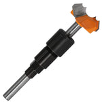 Asta di prolunga per macchina per incisione e rifilatura, stile:, 1/4 inch Handle, 8mm Handle, 1/2 inch Handle