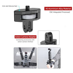 Sunnylife Adattatore regolabile in metallo da 1/4 di pollice per DJI Pocket 2 / FIMI PALM 2 / Insta360 One X-2