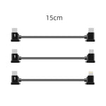 Sunnylife TY-X9304 Adatto per DJI Mavic Air 2S / DJI FPV Occhiali da volo V2 / Mavic Mini2 / Osmo Pocket 2 Cavo tablet per telefono cellulare, 15cm Type-C to 8 Pin Cable, 15cm Type-C to Micro USB  Cable, 15cm Type-C to Type-C Cable                     ...
