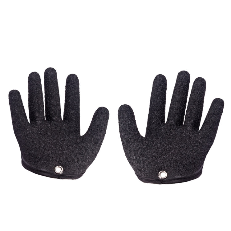 1 paio di guanti da pesca in lattice antiscivolo anti-pesce, resistenti agli urti, specificazione:, Left+Right, Left+Right+Magnetic Buckles