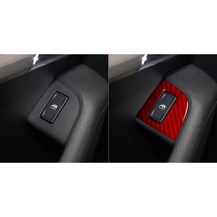 Adesivi per pannello interruttori alzacristalli per Skoda Octavia con guida a sinistra (2017-2021), 8 pezzi/set, Left-Hand Drive