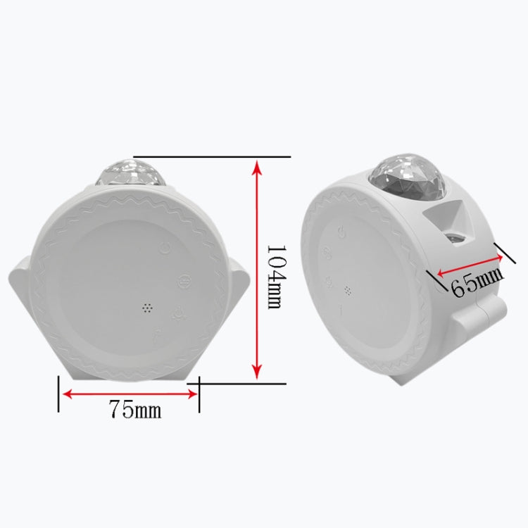 SC511 Proiettore cielo stellato con filigrana 3 in 1 Luce notturna per atmosfera intelligente Graffiti, White Ordinary, Black Ordinary, White WiFi, Black WiFi