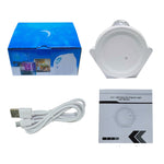 SC511 Proiettore cielo stellato con filigrana 3 in 1 Luce notturna per atmosfera intelligente Graffiti, White Ordinary, Black Ordinary, White WiFi, Black WiFi