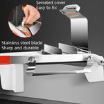 Affettatrice per agnello Tagliaverdure manuale per uso domestico Affettatrice per carne, White