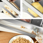 Affettatrice per agnello Tagliaverdure manuale per uso domestico Affettatrice per carne, White