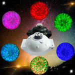 SC522-01 USB Bluetooth Musica Filigrana Cielo stellato Luce di proiezione Luce da palcoscenico a LED Luce notturna