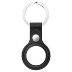 Copertura protettiva in pelle di vacchetta con strato superiore antigraffio con fibbia sospesa per Airtag