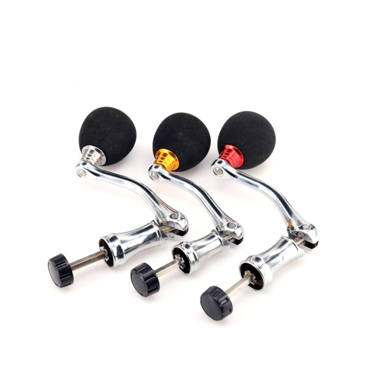 DEUKIO Manopola in lega di alluminio con bilanciere per mulinello da pesca con bilanciere interamente in metallo EVA per accessorio per attrezzatura per mulinello da pesce, Medium (Golden), Medium(Red), Medium (Gun Color), Large (Golden), Large (Red)  ...