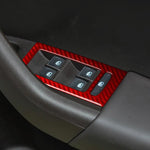 Adesivi per pannello interruttori alzacristalli per Skoda Octavia con guida a destra (2017-2021), 8 pezzi/set, Right-Hand Drive