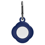Custodia protettiva in silicone anti-smarrimento per tracker da 3 pezzi con moschettone per AirtTag