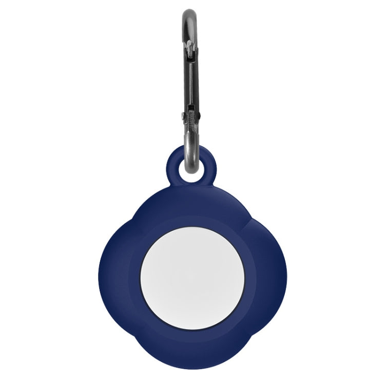 Custodia protettiva in silicone anti-smarrimento per tracker da 3 pezzi con moschettone per AirtTag