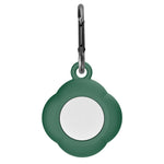 Custodia protettiva in silicone anti-smarrimento per tracker da 3 pezzi con moschettone per AirtTag