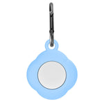 Custodia protettiva in silicone anti-smarrimento per tracker da 3 pezzi con moschettone per AirtTag