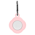 Custodia protettiva in silicone anti-smarrimento per tracker da 3 pezzi con moschettone per AirtTag