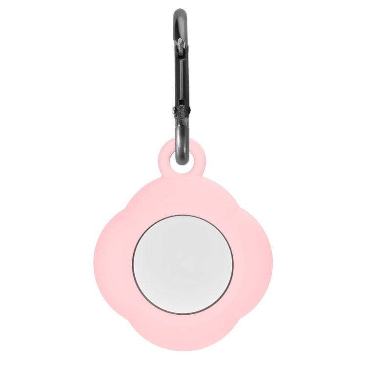 Custodia protettiva in silicone anti-smarrimento per tracker da 3 pezzi con moschettone per AirtTag