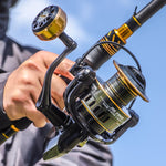Mulinello da pesca liscio con bilanciere interamente in metallo, HE500 (EVA Grip), HE800 (EVA Grip), HE-1000 (EVA Grip), HE-2000 (EVA Grip), HE-3000 (EVA Grip), HE-4000 (EVA Grip), HE-5000 (EVA Grip), HE-6000 (EVA Grip), HE-7000 (EVA Grip)             ...