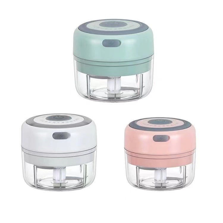 ZM-14 Mini schiacciapatate elettrico wireless per aglio per uso domestico, White 100ml, Green 100ml, Pink 100ml, High Cup White 250ml, High Cup Green 250ml, High Cup Pink 250ml, White Glass 300ml, Green Glass 300ml, Pink Glass 300ml                    ...