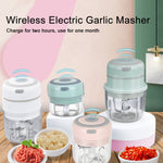 ZM-14 Mini schiacciapatate elettrico wireless per aglio per uso domestico, White 100ml, Green 100ml, Pink 100ml, High Cup White 250ml, High Cup Green 250ml, High Cup Pink 250ml, White Glass 300ml, Green Glass 300ml, Pink Glass 300ml                    ...