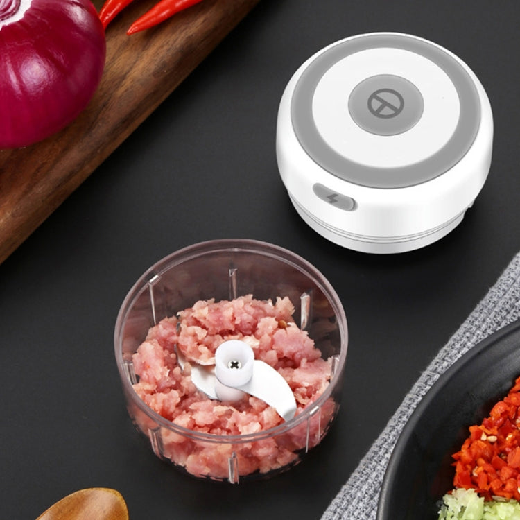 ZM-14 Mini schiacciapatate elettrico wireless per aglio per uso domestico, White 100ml, Green 100ml, Pink 100ml, High Cup White 250ml, High Cup Green 250ml, High Cup Pink 250ml, White Glass 300ml, Green Glass 300ml, Pink Glass 300ml                    ...