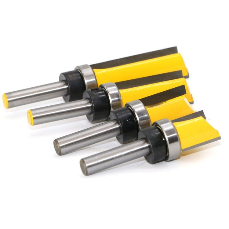 Fresa per macchina per incidere con bordo dritto, tipo copia, con gambo da 8 mm, 8x3/4x20mm, 8x3/4x25mm, 8x3/4x38mm, 8x3/4x50mm, 4PCS/Set