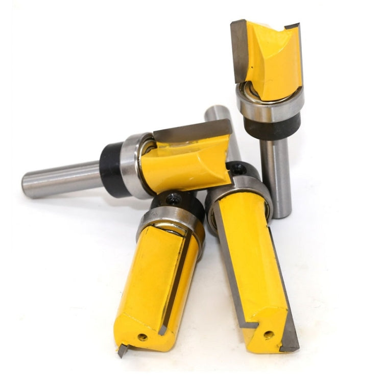Fresa per macchina per incidere con bordo dritto, tipo copia, con gambo da 8 mm, 8x3/4x20mm, 8x3/4x25mm, 8x3/4x38mm, 8x3/4x50mm, 4PCS/Set