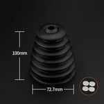 10 pezzi di copertura antipolvere per martello elettrico, ciotola per la raccolta della polvere, accessori per trapano a percussione, Dust Cover(Black), Dust Cover(White)