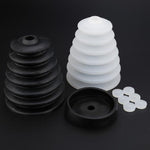 10 pezzi di copertura antipolvere per martello elettrico, ciotola per la raccolta della polvere, accessori per trapano a percussione, Dust Cover(Black), Dust Cover(White)