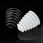 10 pezzi di copertura antipolvere per martello elettrico, ciotola per la raccolta della polvere, accessori per trapano a percussione, Dust Cover(Black), Dust Cover(White)