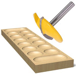 Testa per scanalatura fresa legno 6 codoli 6 mm
