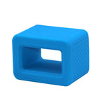Copertura protettiva con fibbia in silicone per supporto per cintura di sicurezza da 2 pezzi, Red, Black, Blue